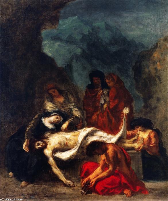 The Lamentation — Ежен Делакроа