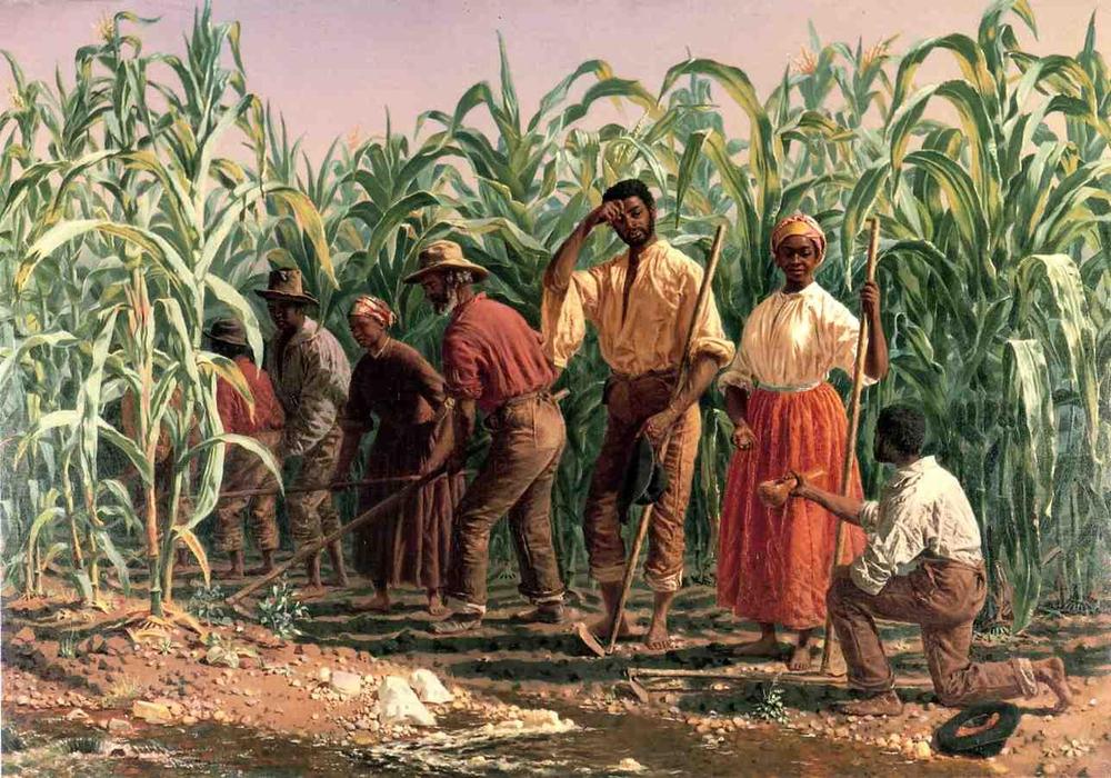 A Southern Cornfield, Nashville, Tennessee — Thomas Waterman Wood