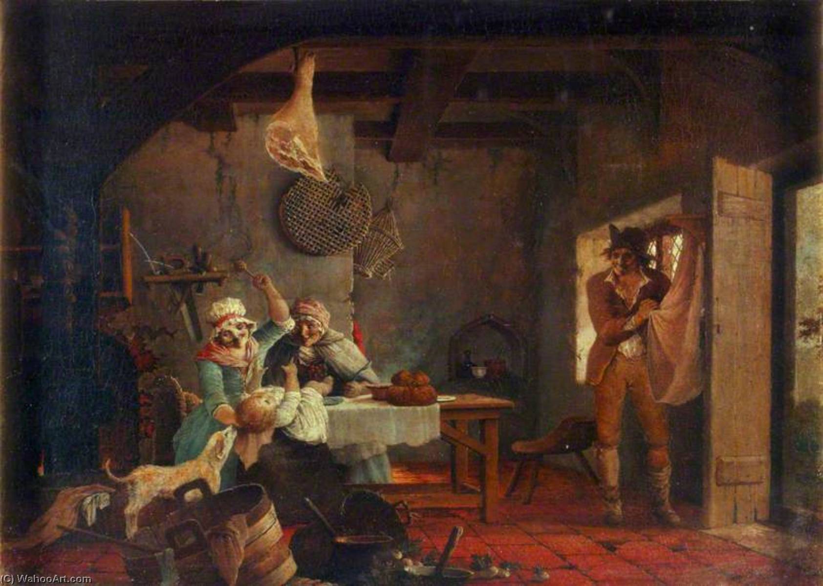 Playing With Baby — John Cranch