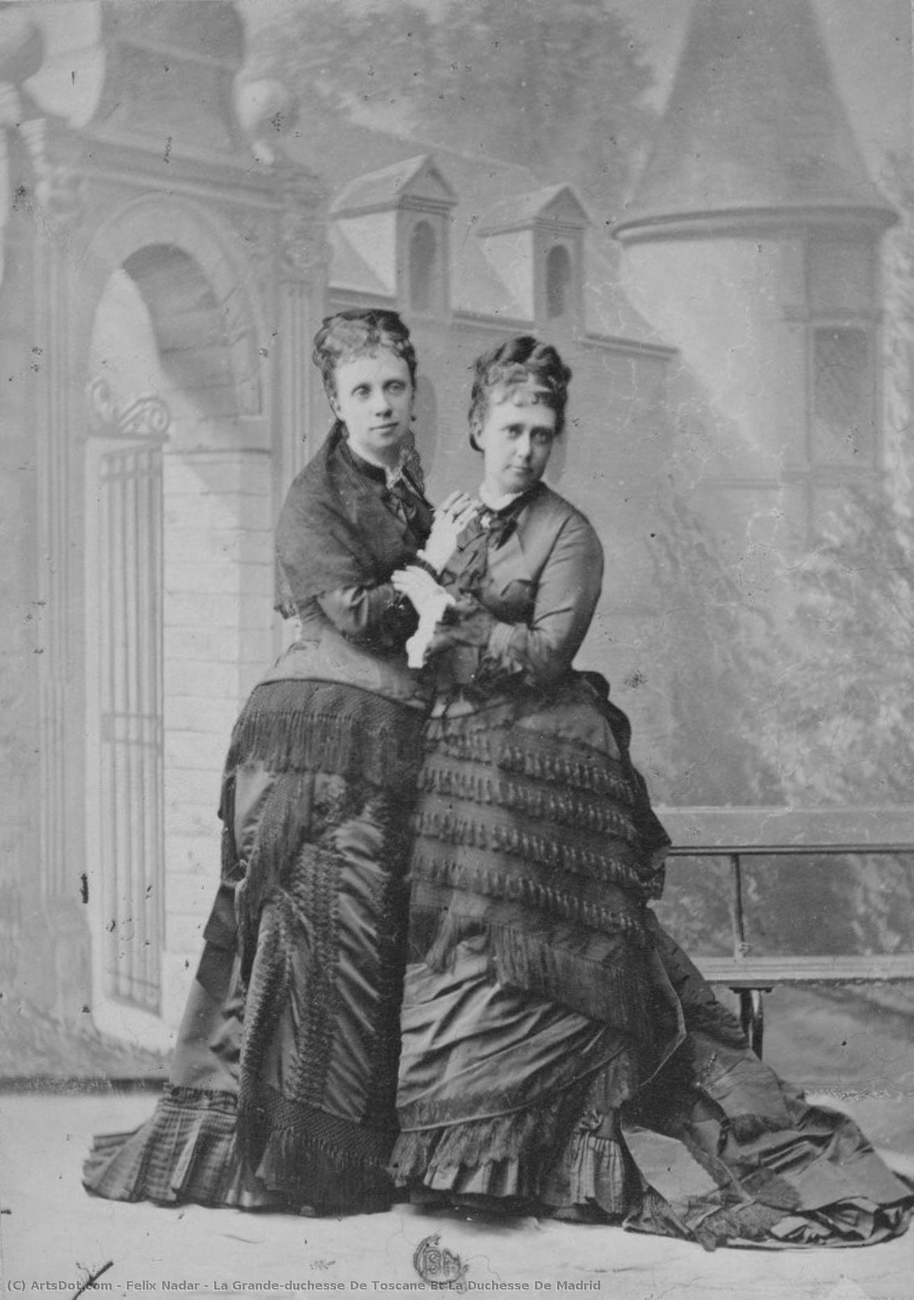 La Grande-duchesse De Toscane Et La Duchesse De Madrid — Félix Nadar