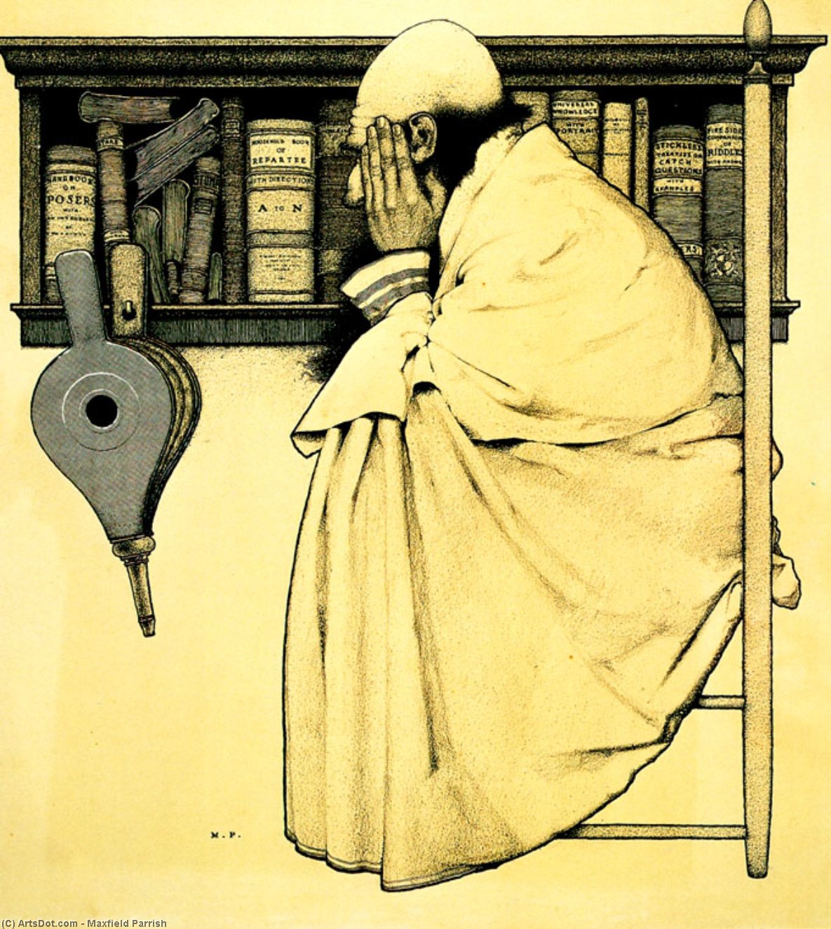The Wondrous Wise Man — Максилл Парриш
