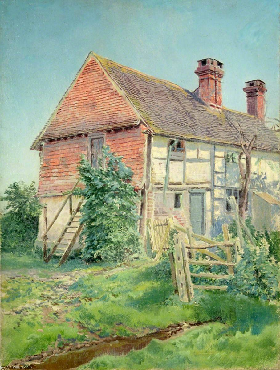 Exterior View Of Cottage At Oakwood — Ernest C. Christie