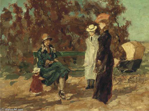 An Afternoon In The Park — Wilhelmus Hendrikus Petrus Johannes Zwart