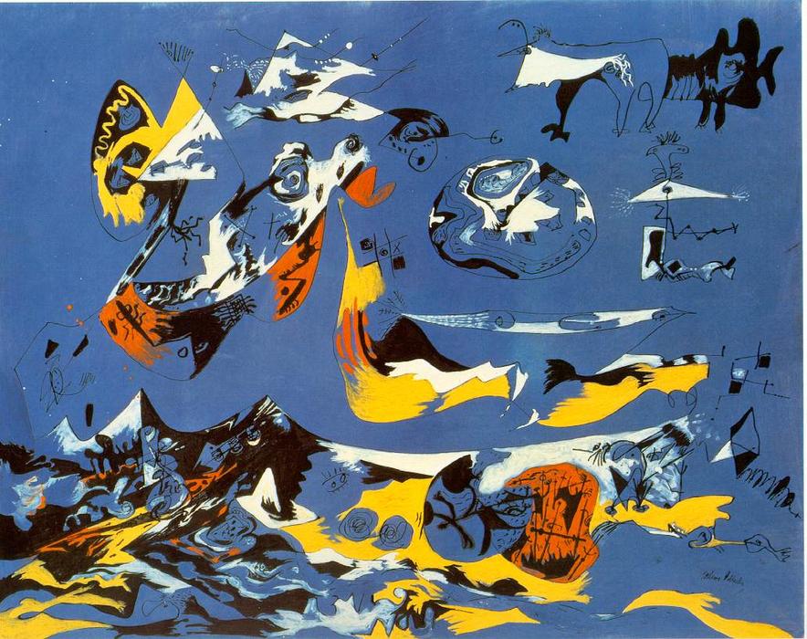 Blue (moby Dick) — ジャクソン・ポロック