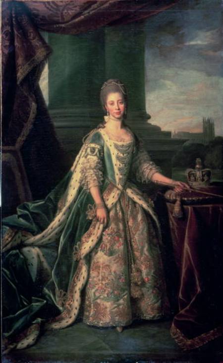 Portrait Of Sophie Charlotte ) — Sir Nathaniel Dance Holland