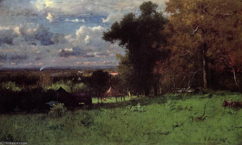 A Breezy Autumn — George Innes