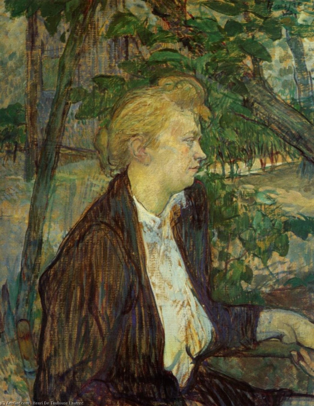 Gabrielle — Comte Henri Marie Raymond De Toulouse-lautrec-monfa