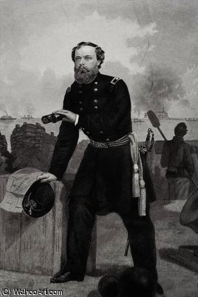 Portrait General Quincy Adams Gillmore — Alonzo Chappel