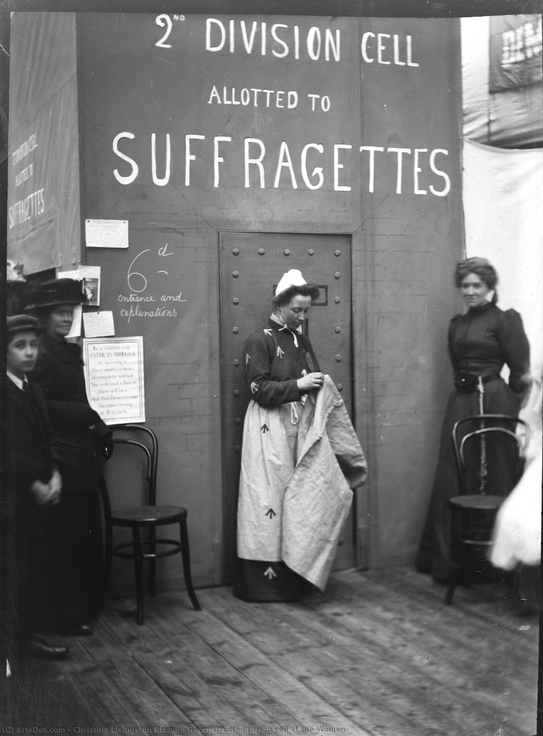 Reconstructed Prison Cell At The Women — Кристина Ливингстон Брум
