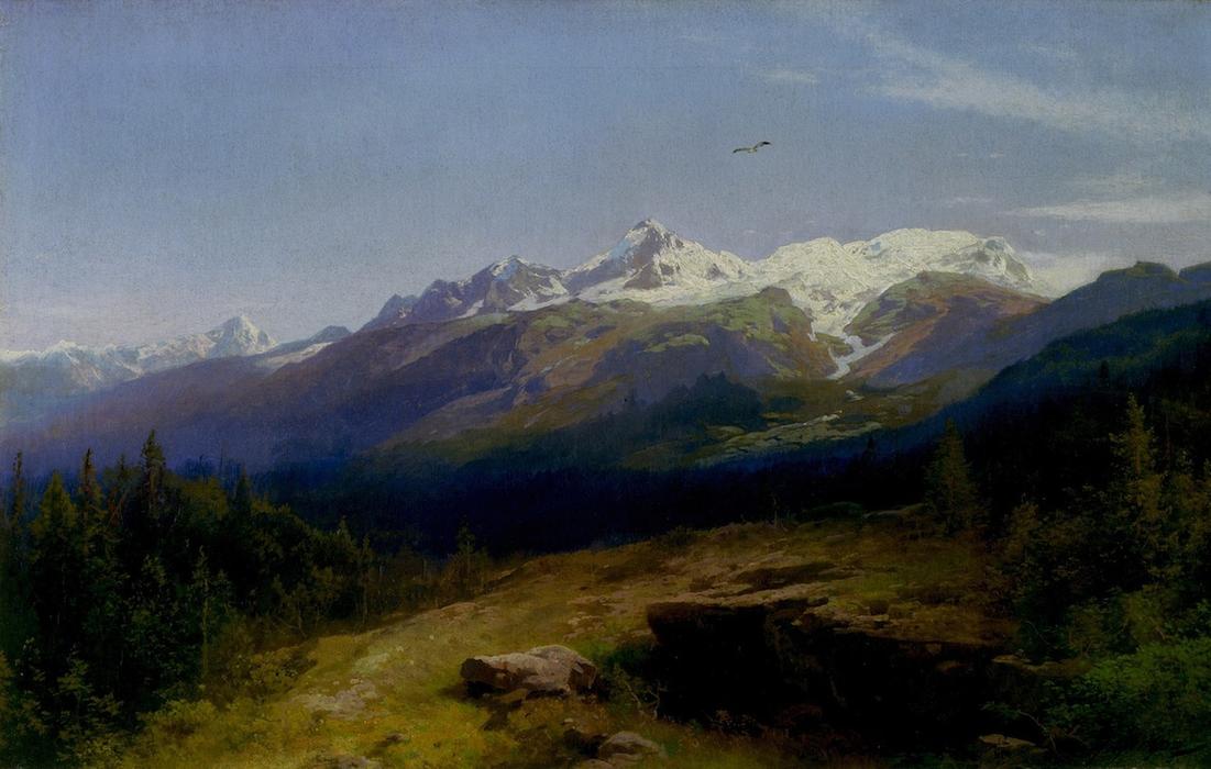 Western Landscape — Herman Herzog