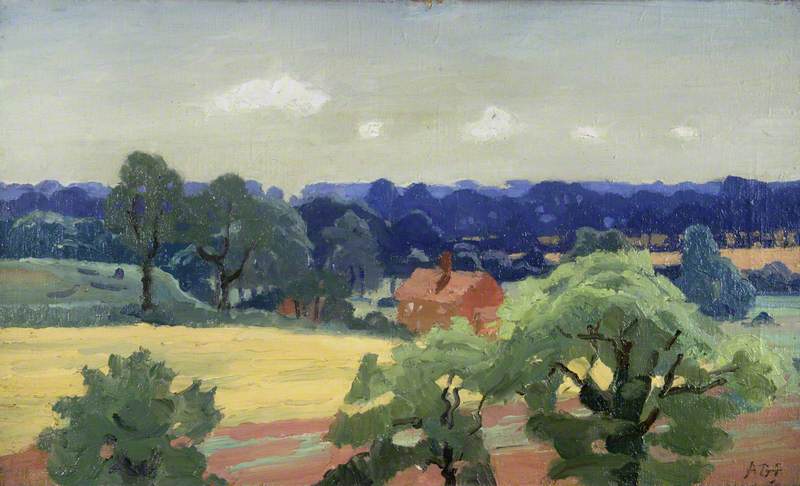 August Morning, Suffolk — Allan Gwynne Jones