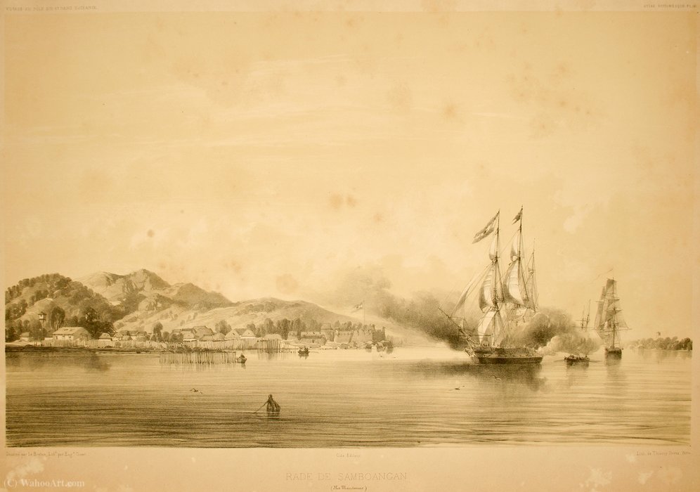 Rade De Samboangan — Eugène Cicéri