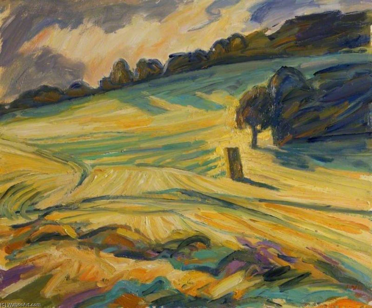 Field At Hook End Lane (lower Basildon) — Nick Schlee
