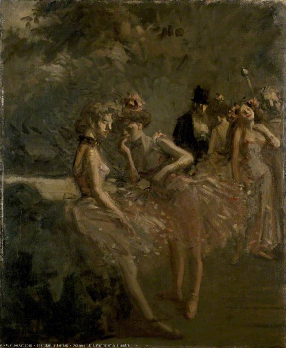 Scene In The Wings Of A Theatre — Jean Louis Forain
