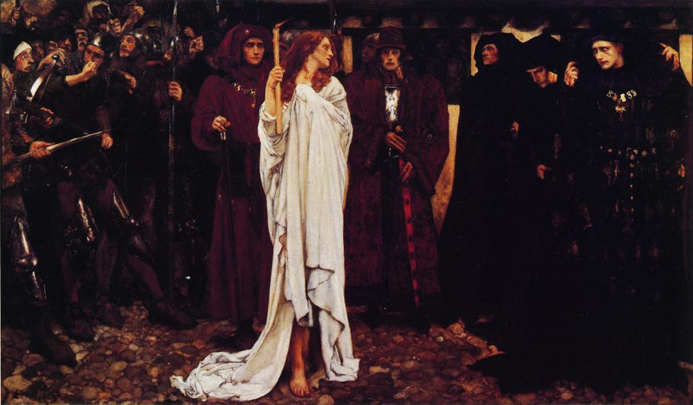 The Penance Of Eleanor, Duchess Of Glouster — Edwin Austin Abbey