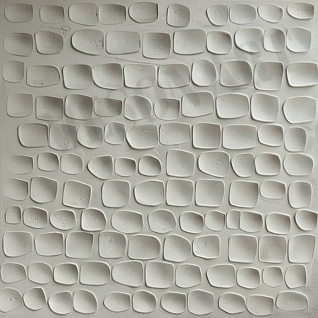 Monolithic Serenity: A Sculptural Study In Organic Relief And Timeless Alabaster Shadows — David Moreau