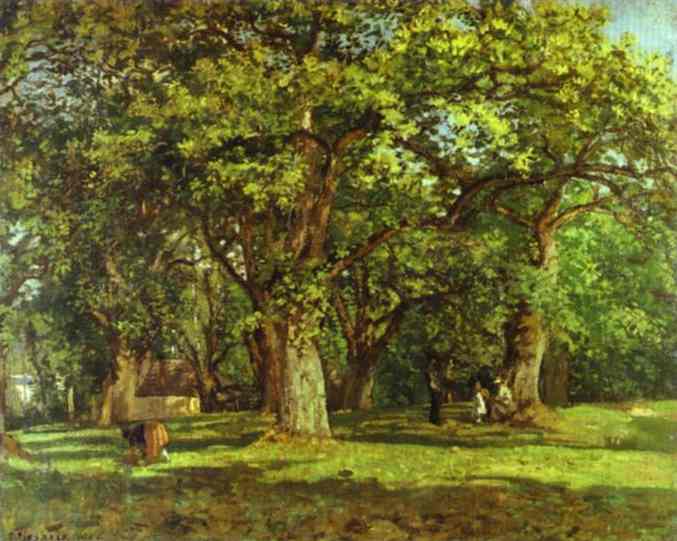 La Foret — Камиль Писсарро