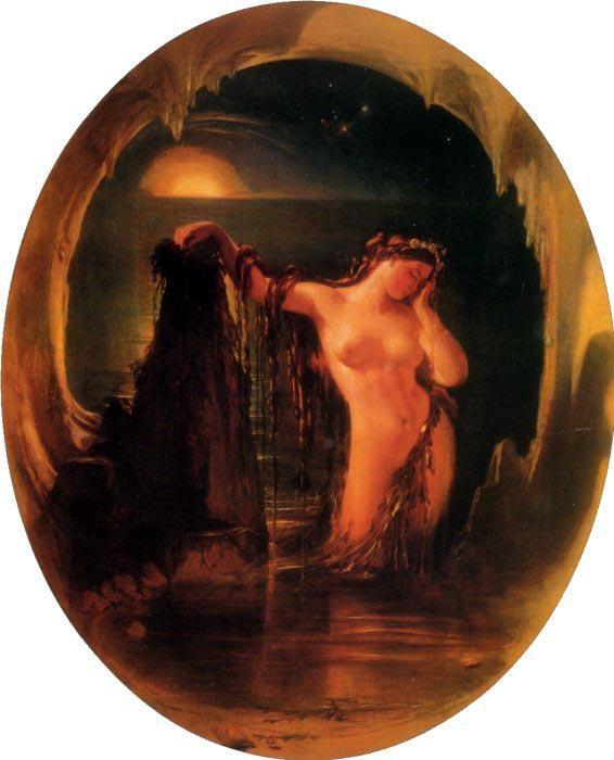 The Origin Of The Harp — Daniel Maclise