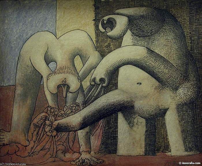 Deux Femmes Nues Sur La Plage — Pablo Picasso