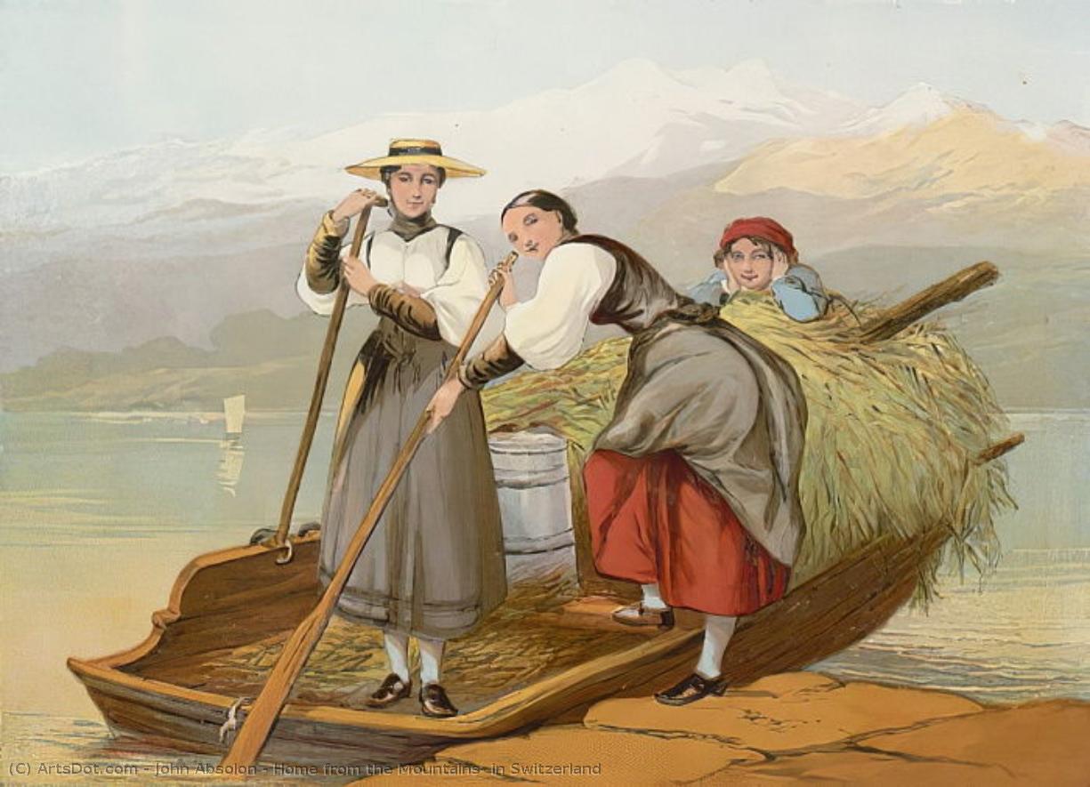 Home From The Mountains, In Switzerland — John Absolon