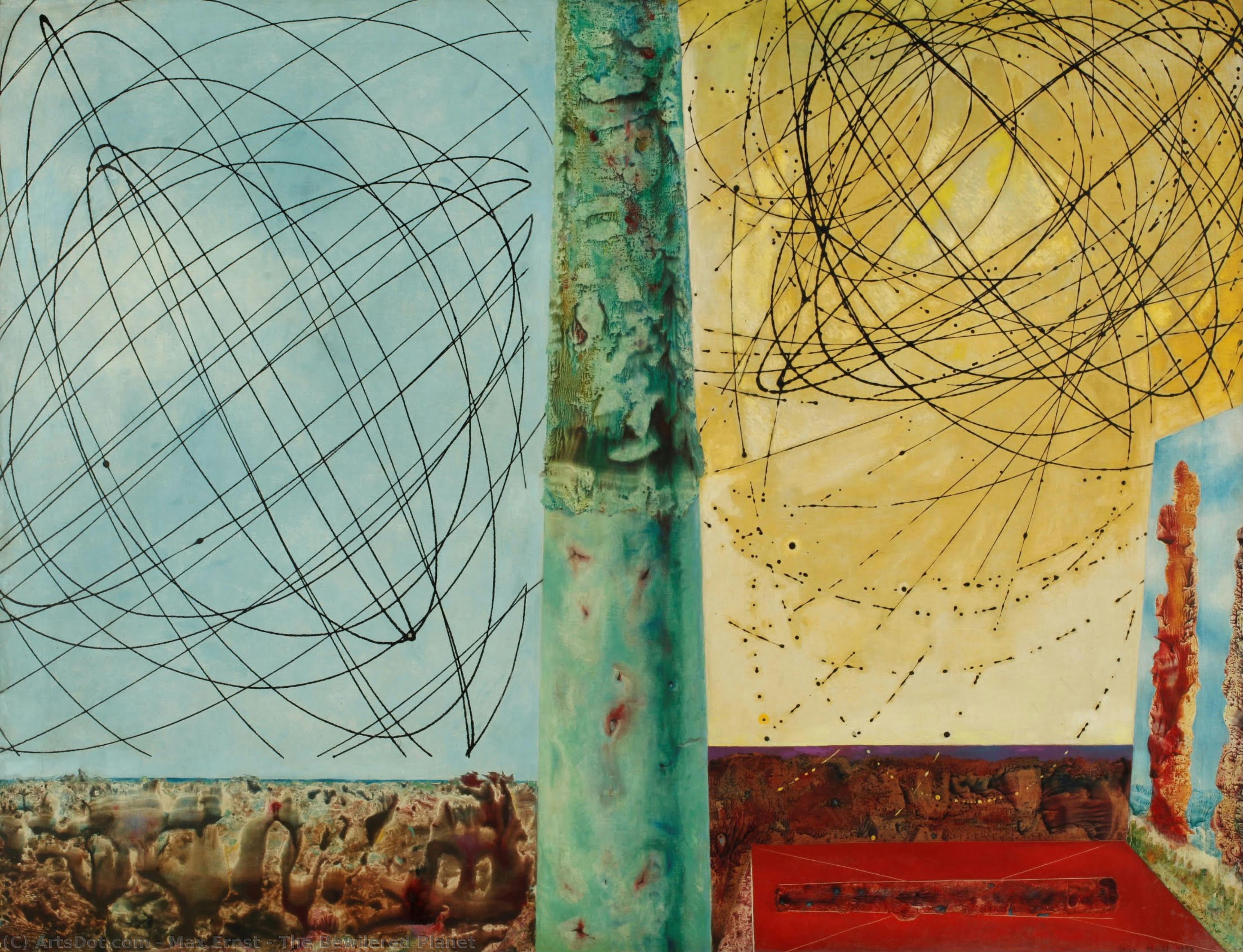 The Bewilered Planet — Max Ernst