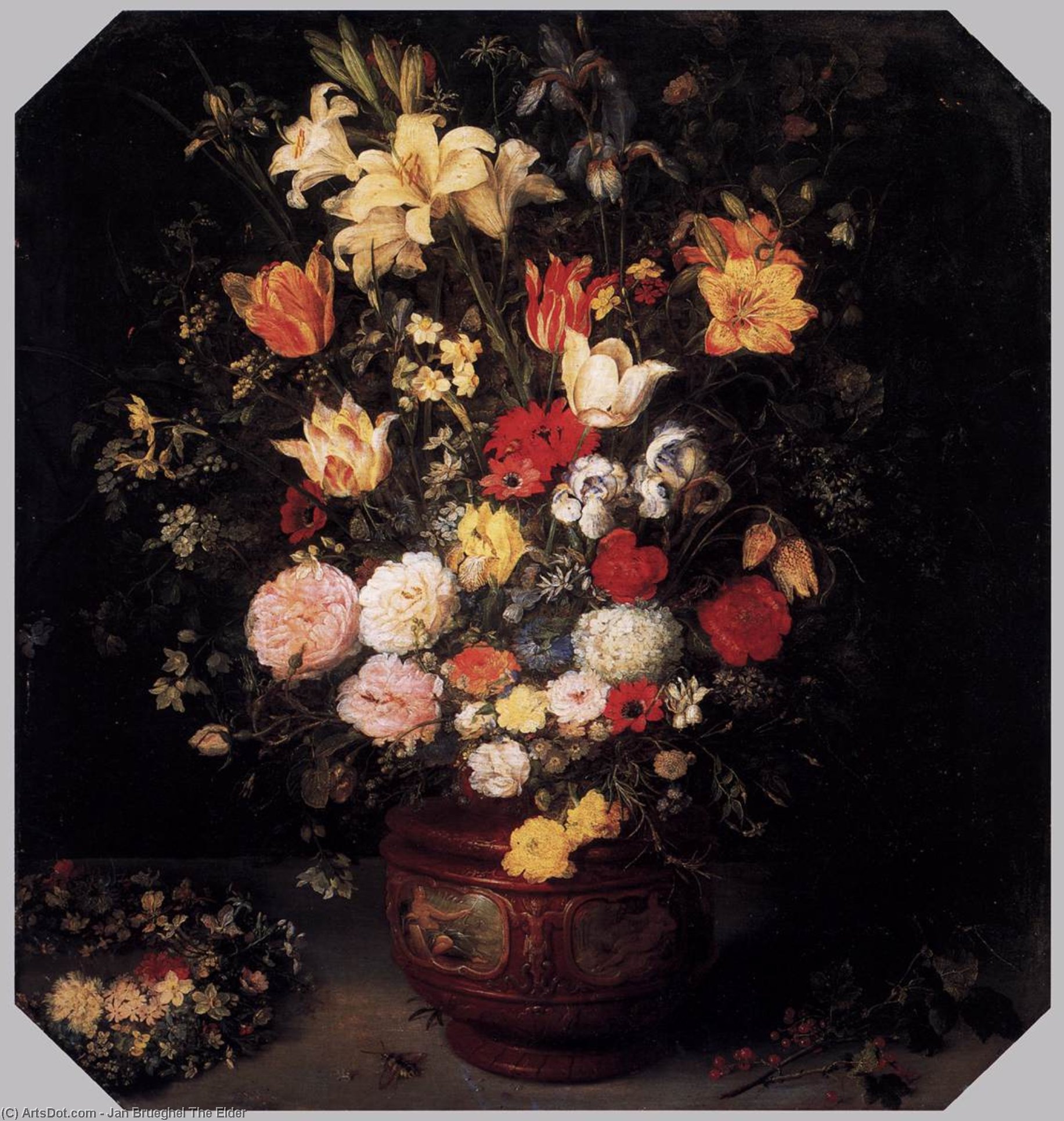 Bouquet Of Flowers — Jan Brueghel The Elder
