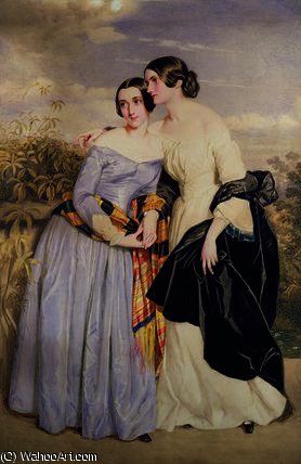 Mrs Partridge And Her Sister Miss Croker — Sir William Blake Richmond