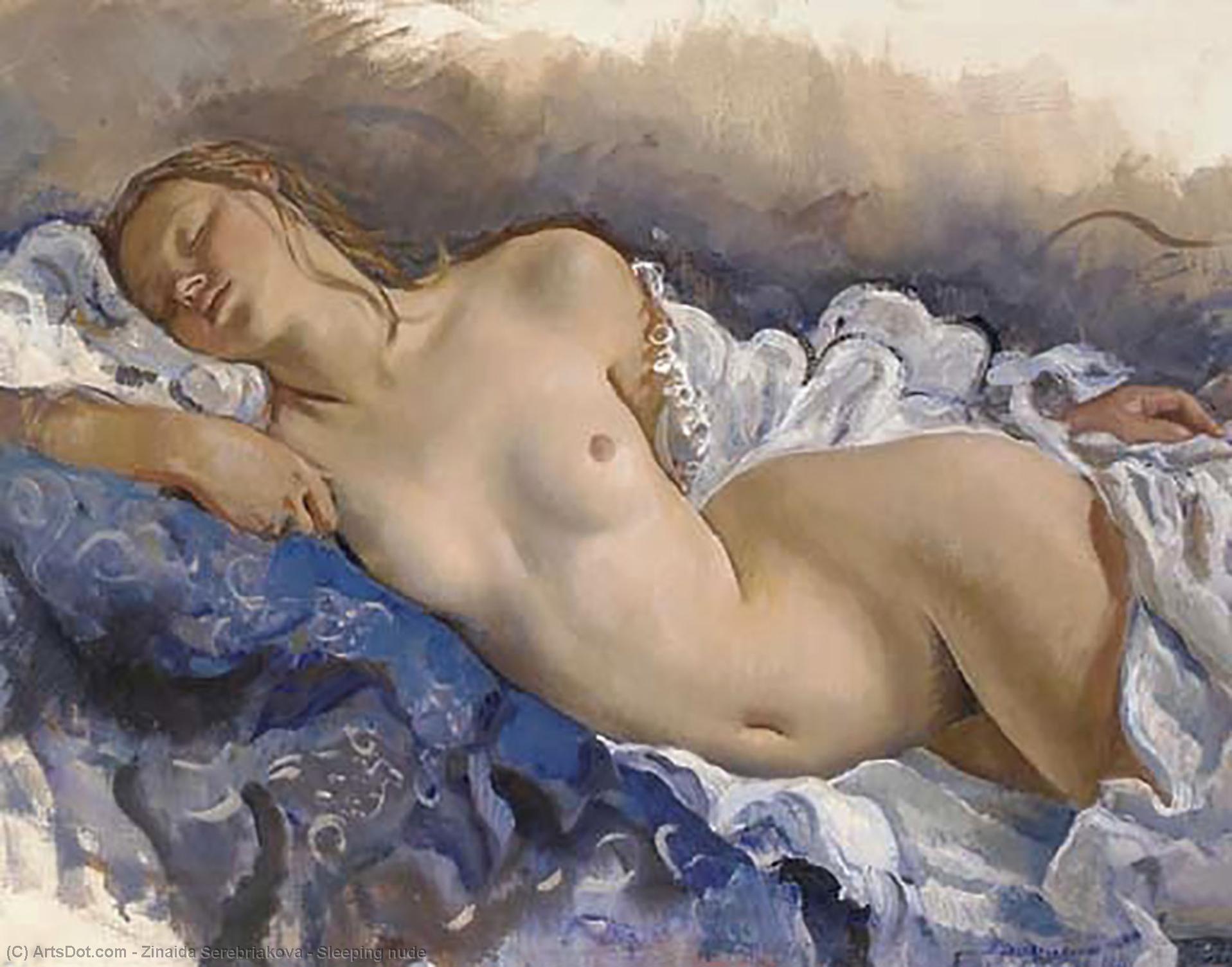 Sleeping Nude — Зинаида Серебрикова