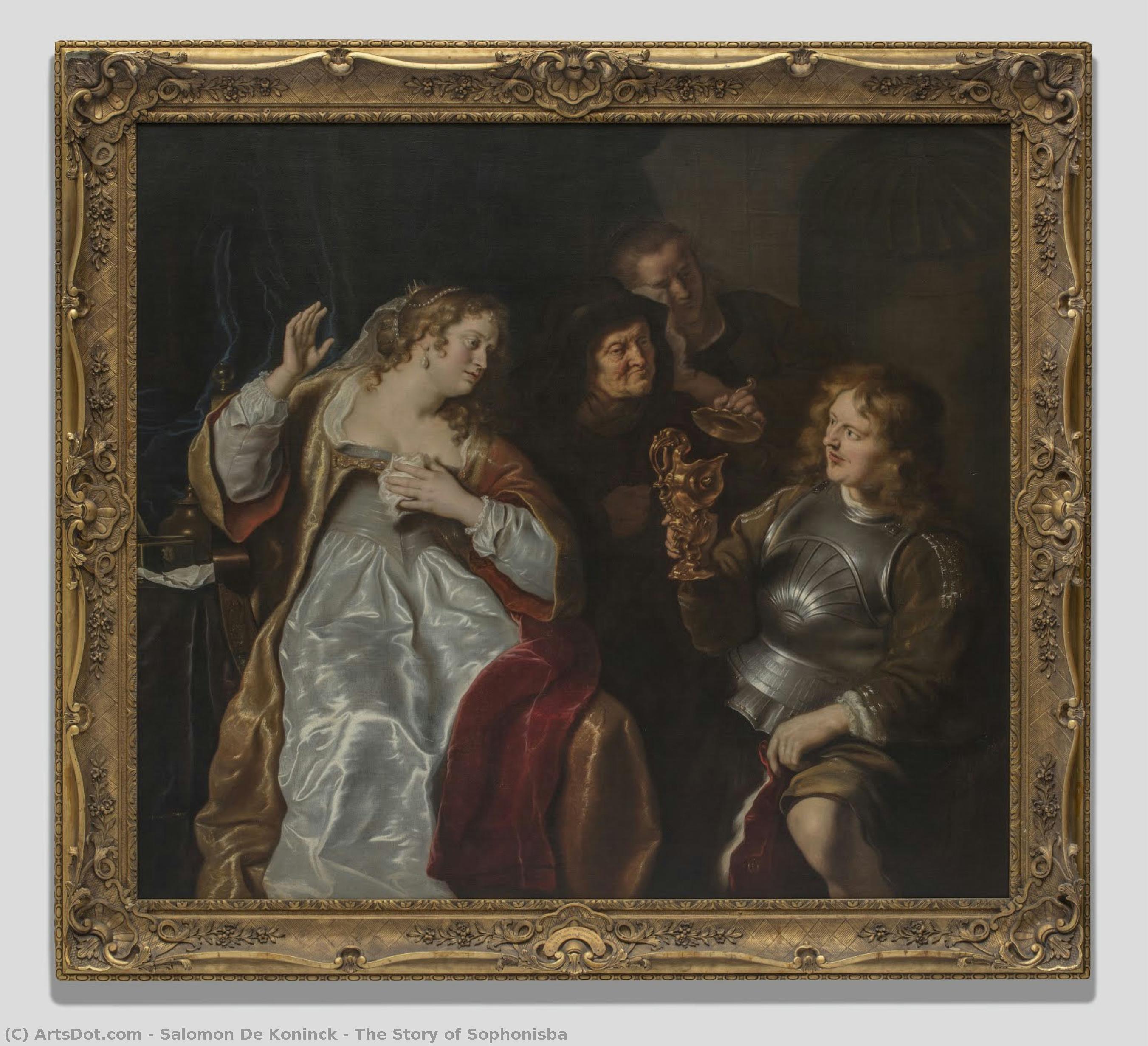 The Story Of Sophonisba — Salomon De Koninck