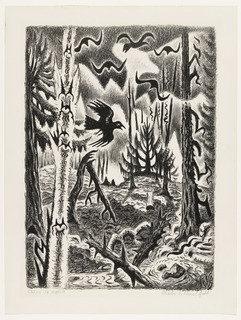 Crows In March — Charles Burchfield