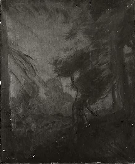 Mysteries (musidora), (painting) — Arthur B. Davies
