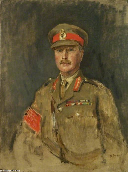 Major General C. E. Lawrie, Cb, Cmg, Dso — Ambrose Mcevoy