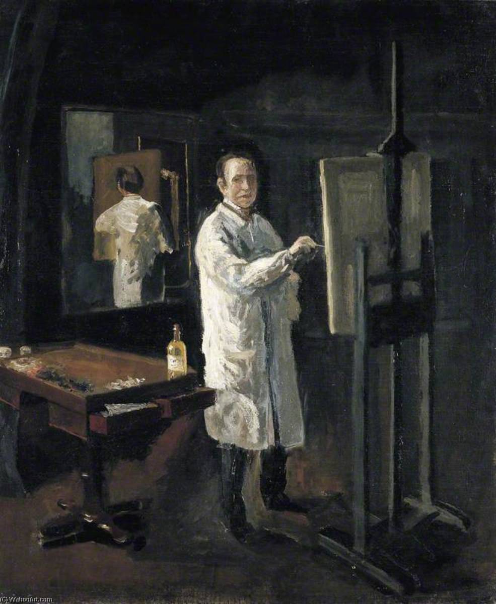 Sir John Lavery (1856–1941) — Уинстон Спенсер Черчилль