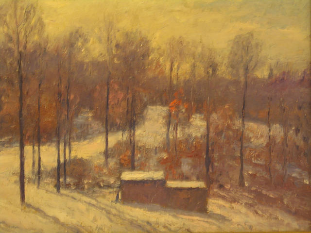 Winter Morning — Теодор Клемент Стилль