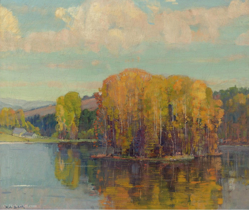 Autumn In Vermont, (1949) — Karl Albert Buehr