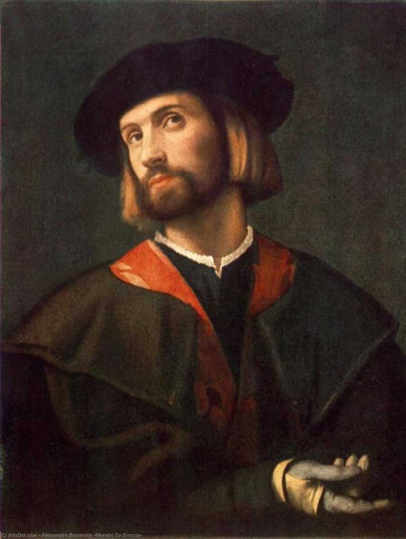 Portrait Of A Man — Alessandro Bonvicino (moretto Da Brescia)