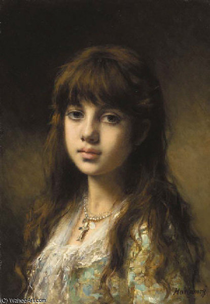 Little Girl — Alexei Alexeievich Harlamoff