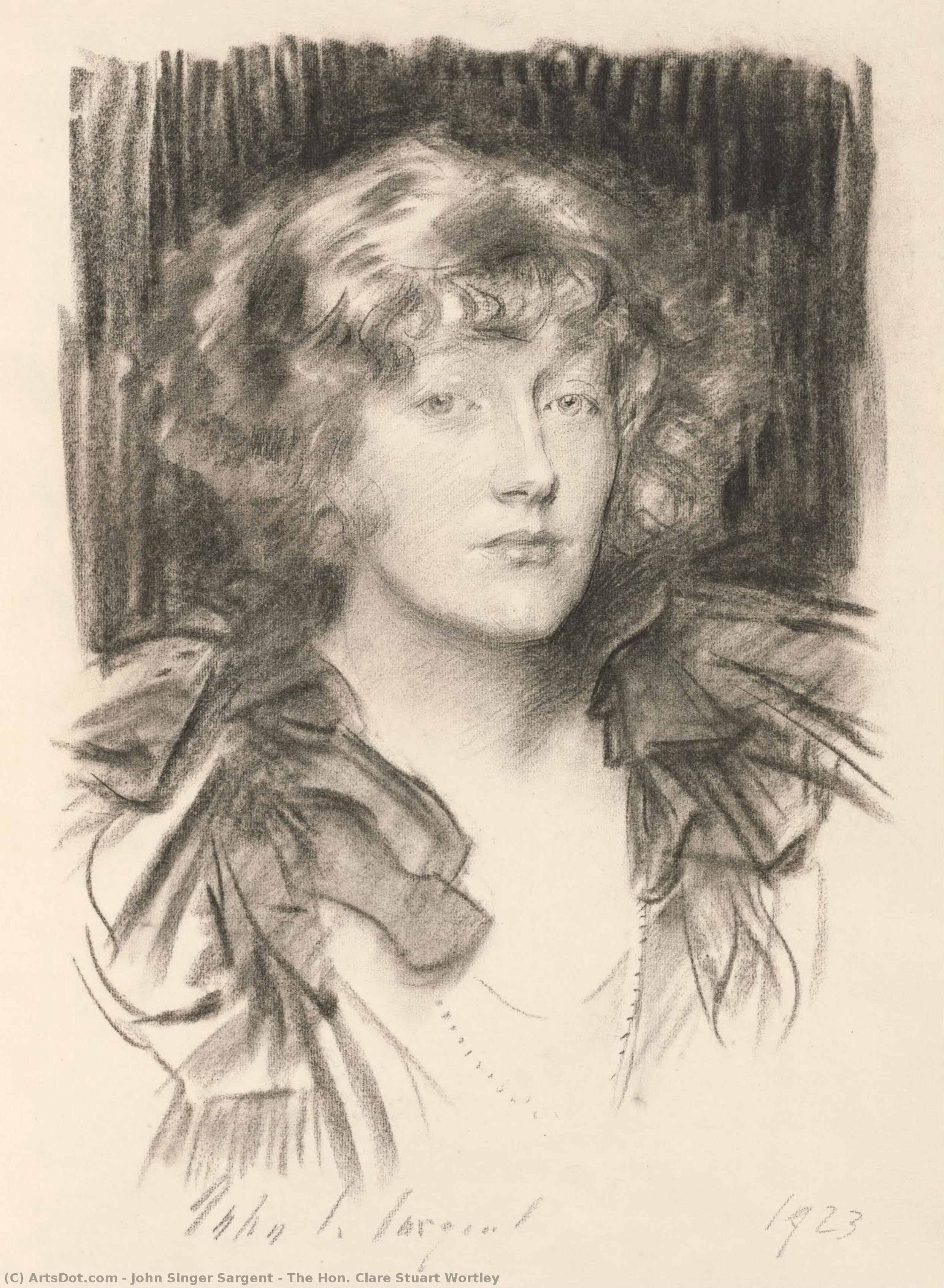 The Hon. Clare Stuart Wortley — John Singer Sargent