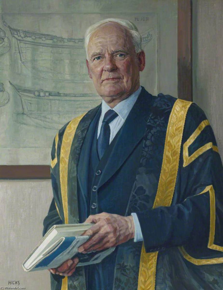 Professor R. E. D. Bishop, Vice Chancellor (1981–1989) — Jerry Hicks