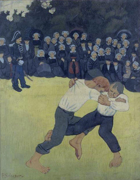 The Wrestling Bretons — Paul Sérusier