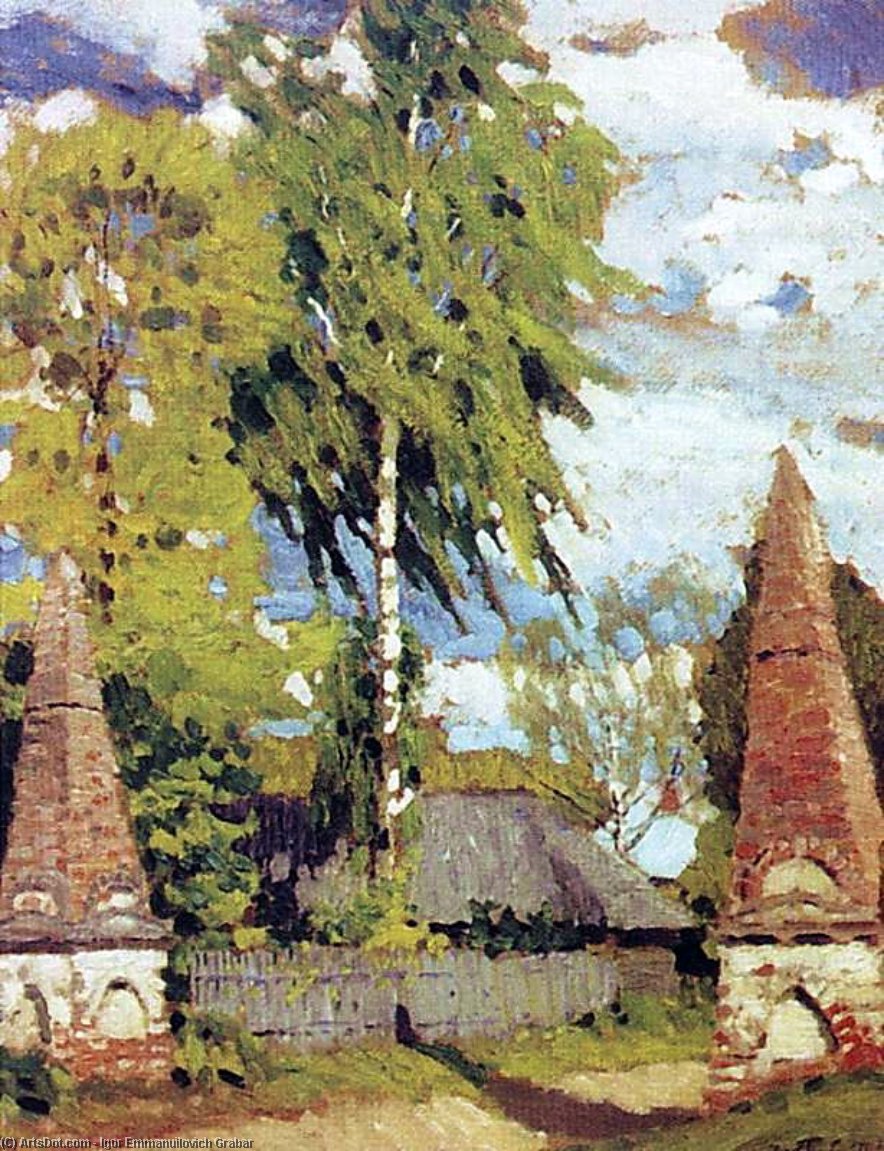 The Entrance To The Estate — Igor Emmanuilovich Grabar