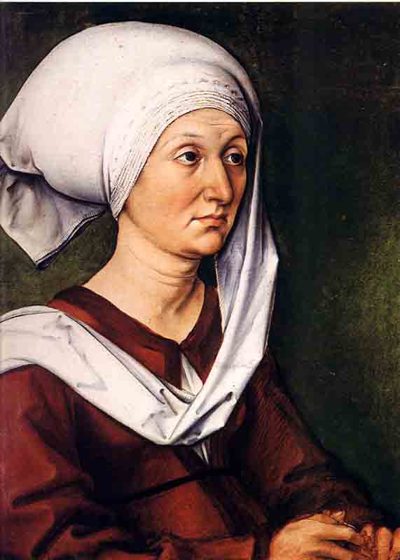 Portrait De Sa Mere, Nuremberg — Альбрехт Дюрер