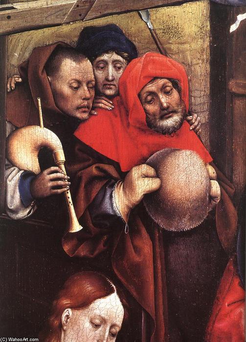The Nativity (detail) — Robert Campin (meister Von Flémalle)