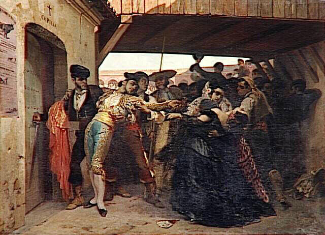 La Devisa La Mort Du Toréador (autre Titre) — Giraud Pierre François Eugène
