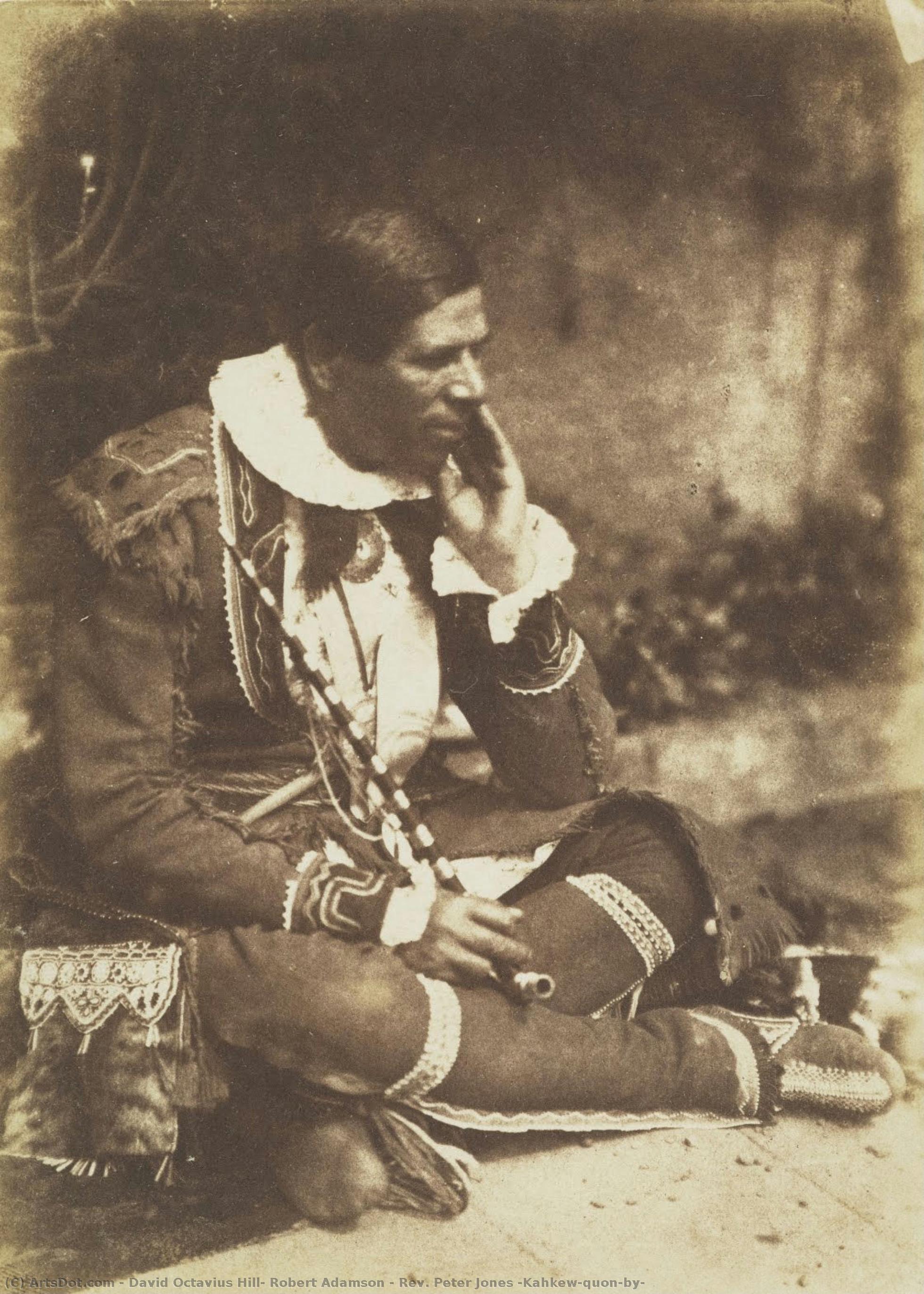 Rev. Peter Jones [kahkew?quon?by] — David Octavius Hill & Robert Adamson