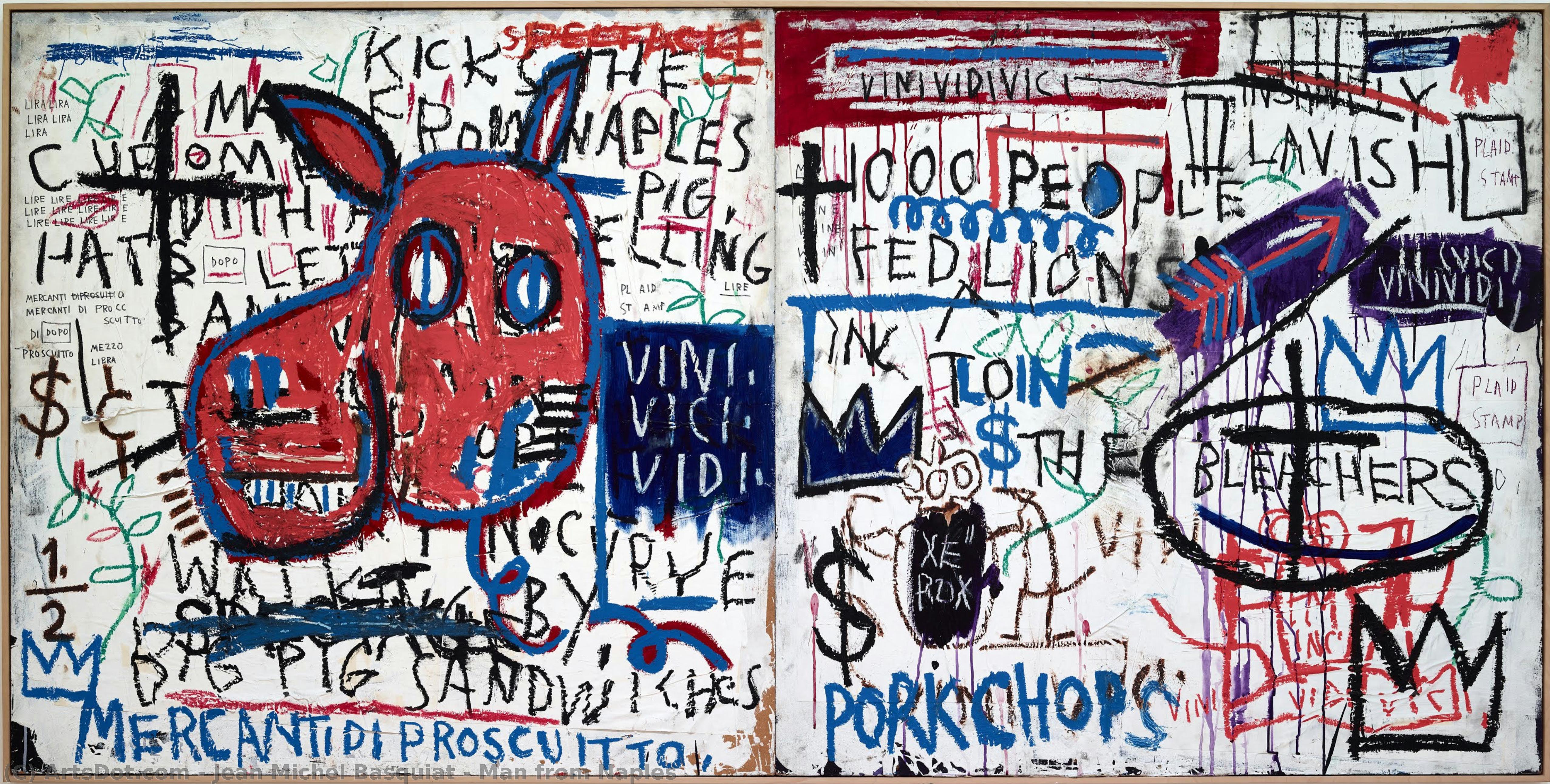 Man From Naples — Jean Michel Basquiat