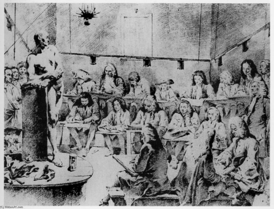 Nude Study In An Academy — Giambattista Tiepolo