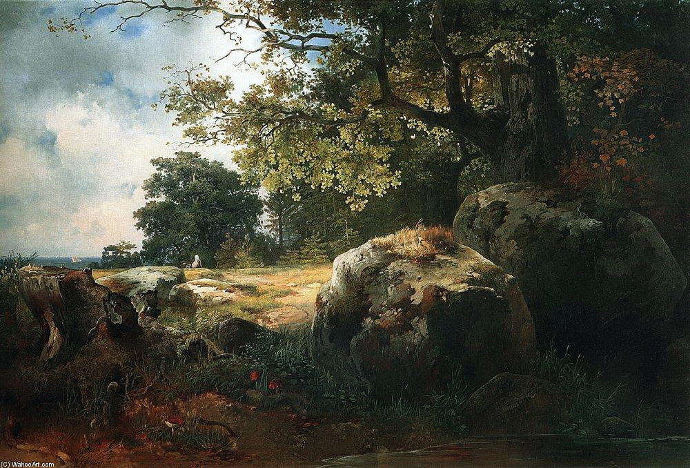 View In The Neighbourhood Of Oranienbaum — Aleksey Savrasov