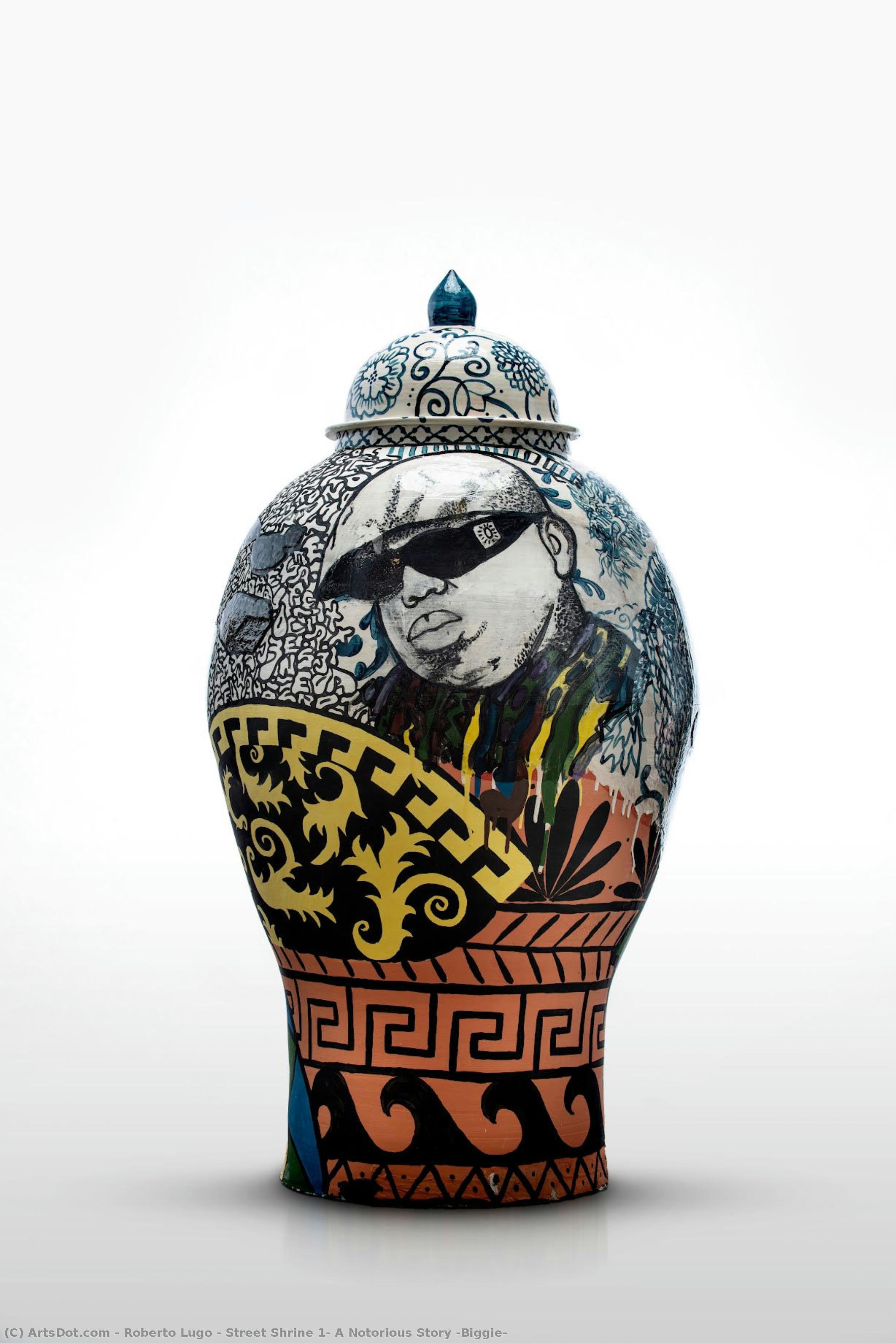 Street Shrine 1: A Notorious Story (biggie) — Roberto Lugo