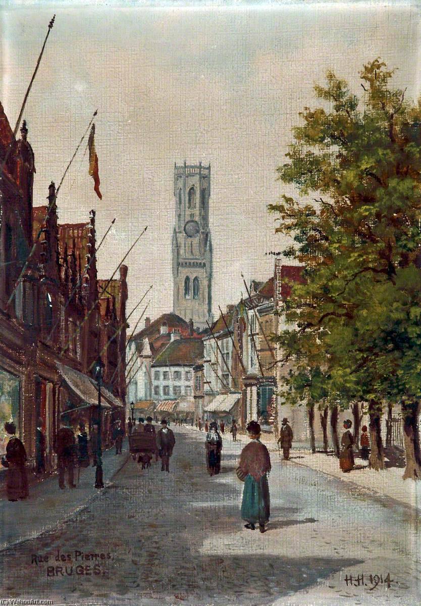 Rue Des Pierres, Bruges, Belgium — Harold Hopps